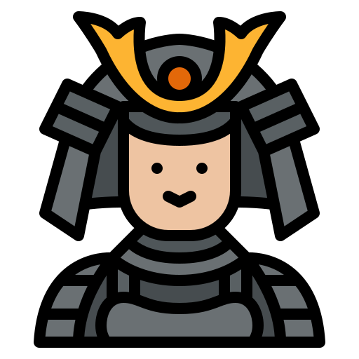 samurai icono gratis