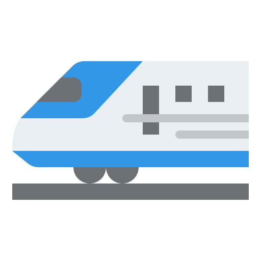 Shinkansen Iconixar Flat icon