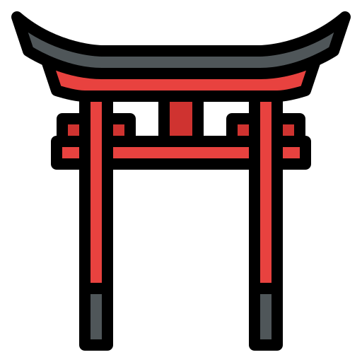 puerta torii icono gratis