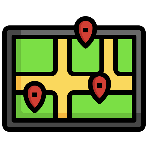 ubicación del mapa icono gratis