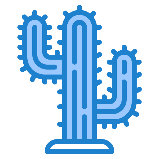 Cactus srip Blue icon