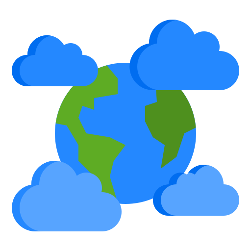 Earth srip Flat icon