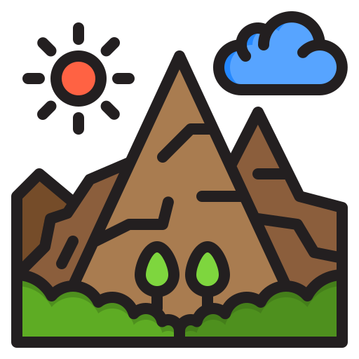 montaña icono gratis