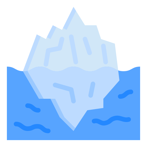 iceberg icono gratis