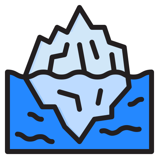 iceberg icono gratis