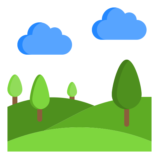 paisaje icono gratis