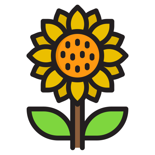 girasol icono gratis