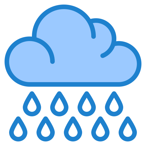 Weather icon srip Blue