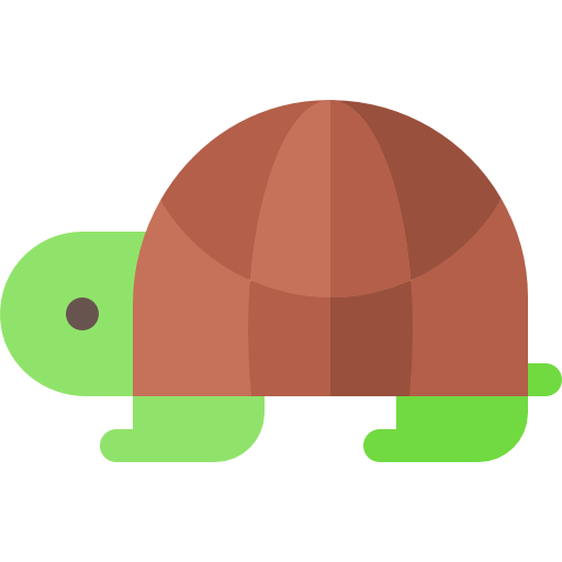 Turtle Basic Rounded Flat icon