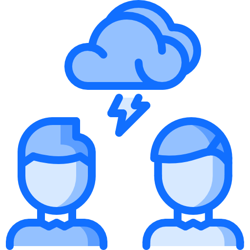 Brainstorm Coloring Blue icon