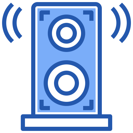 sistema de audio icono gratis