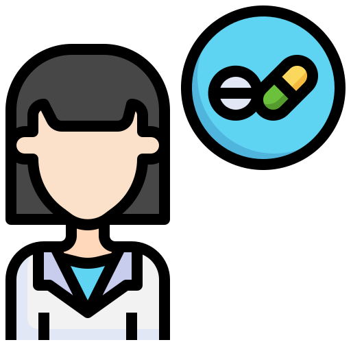 Pharmacist Generic color outline icon