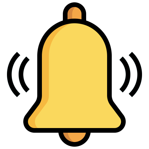 Bell Generic color outline icon