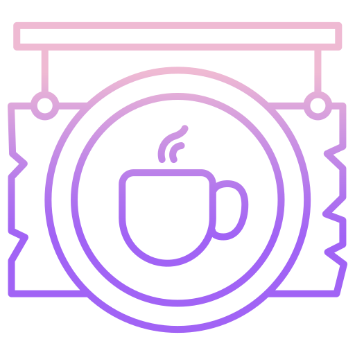 cafetería icono gratis