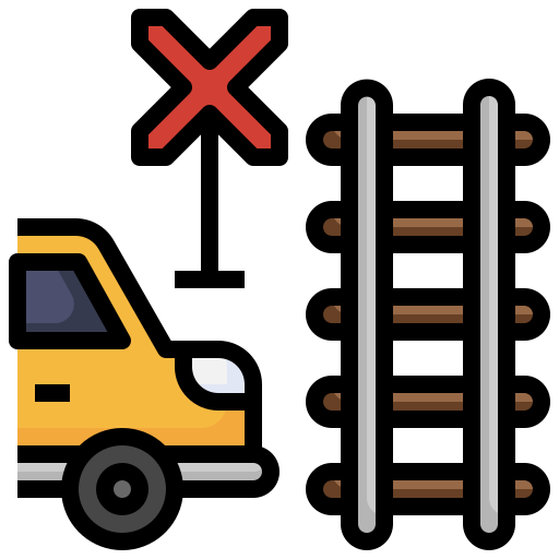 ferrocarril icono gratis