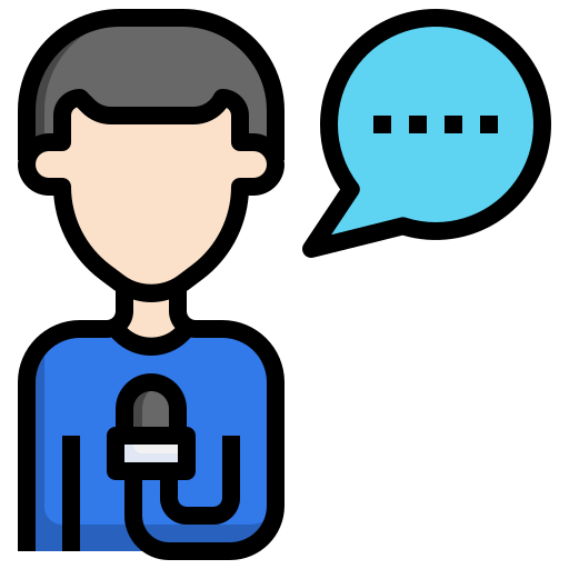 Reporter Generic color outline icon