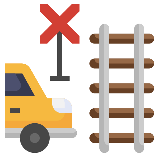 ferrocarril icono gratis