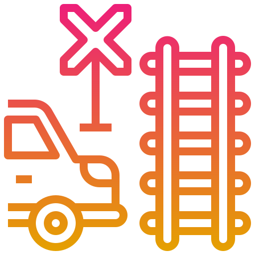 ferrocarril icono gratis