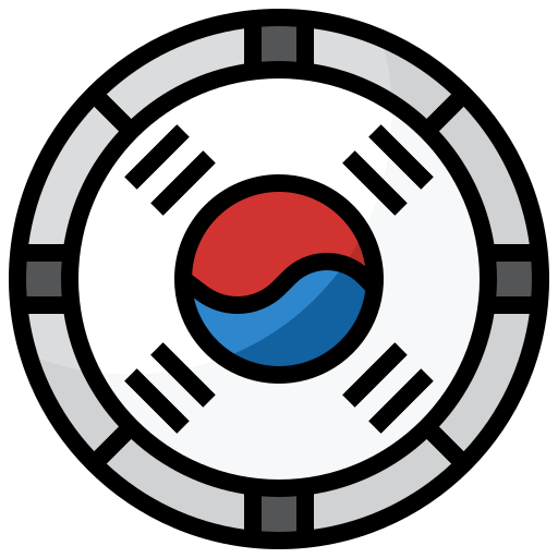 South korea Generic color outline icon