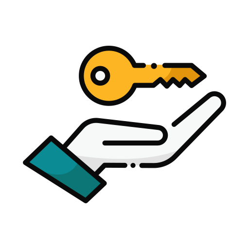 Key Generic color lineal-color icon