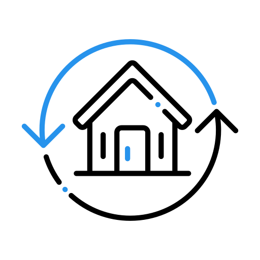 bienes raíces icono gratis