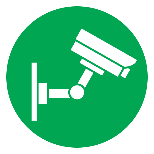 cámara de cctv icono gratis