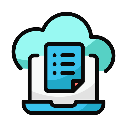 computación en la nube icono gratis