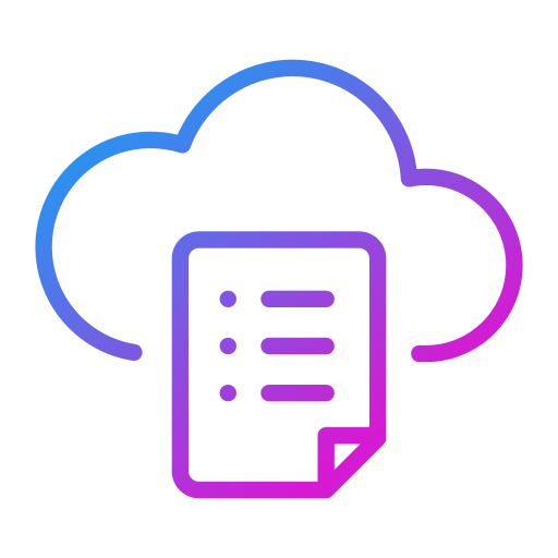 computación en la nube icono gratis
