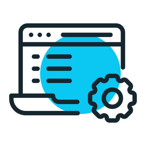 Data management Generic color lineal-color icon