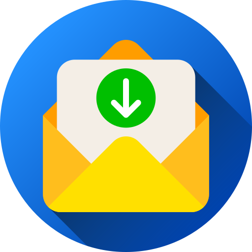 recibir correo icono gratis