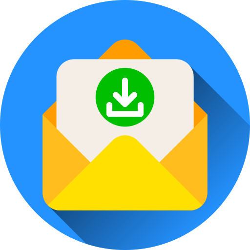 recibir correo icono gratis