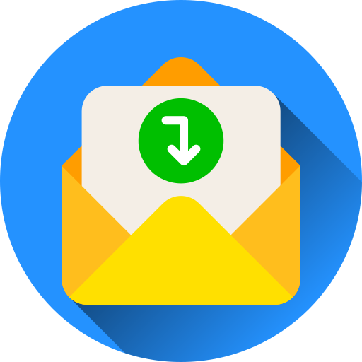 recibir correo icono gratis