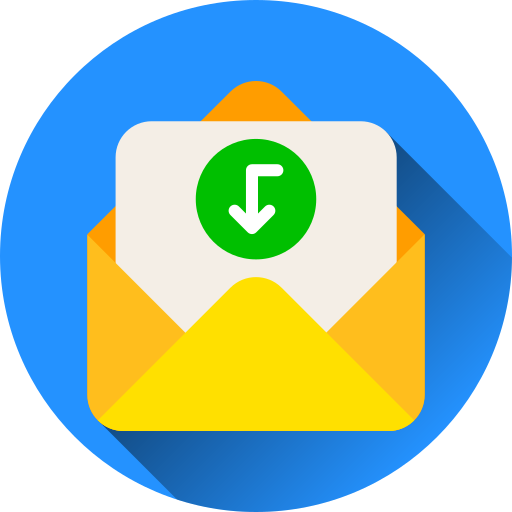 recibir correo icono gratis