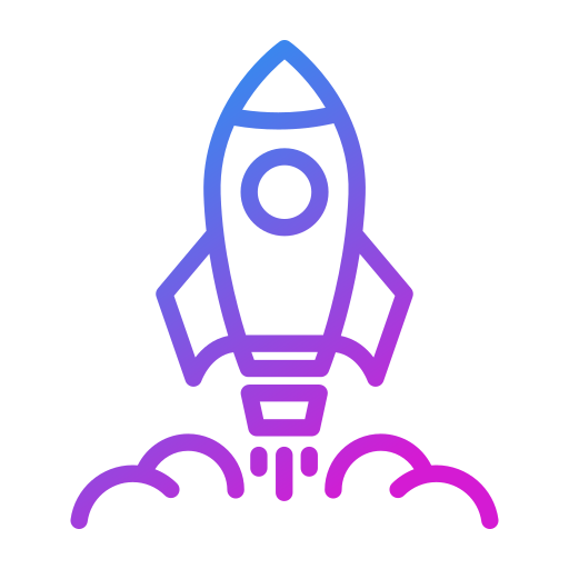 Rocket Generic gradient outline icon