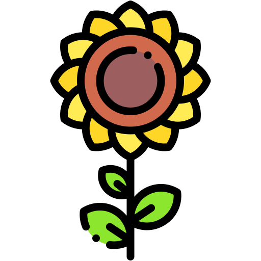 girasol icono gratis