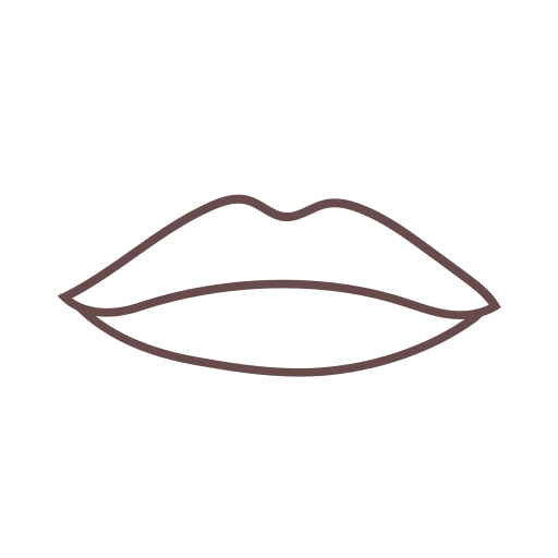 Lips Generic outline icon