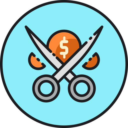 Cost - free icon