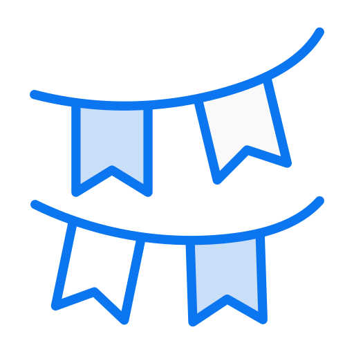 guirnalda icono gratis