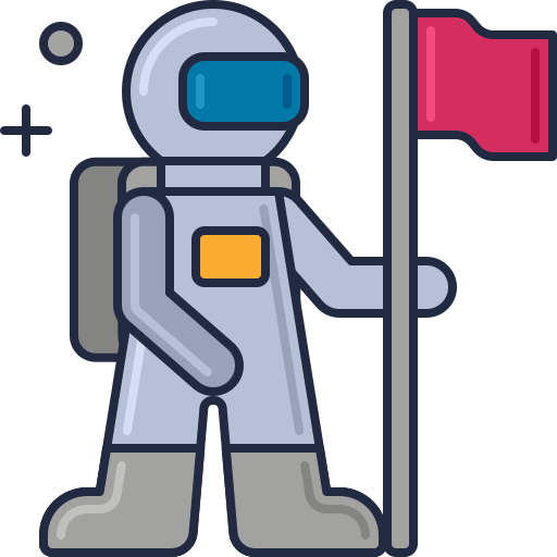 astronauta icono gratis