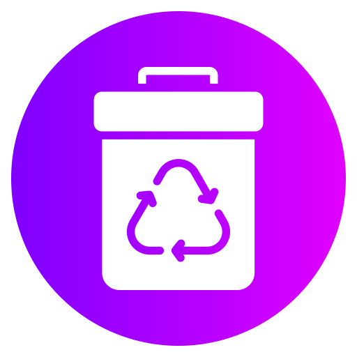 papelera de reciclaje icono gratis