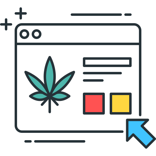 loja de maconha grátis ícone loja de maconha grátis ícone