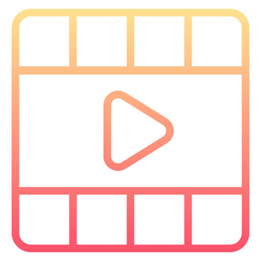 vídeo grátis ícone vídeo grátis ícone