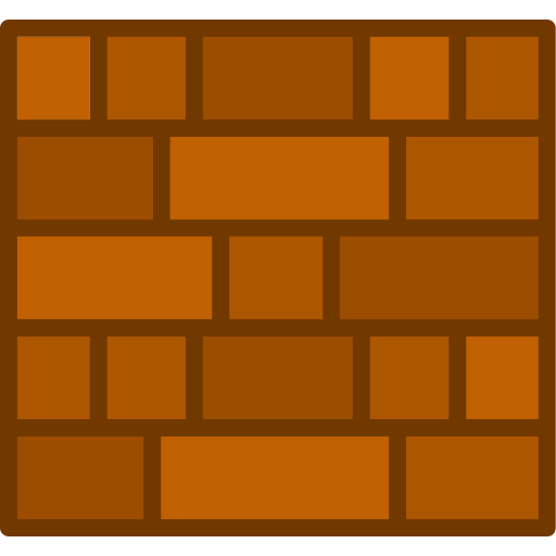 Brick wall Generic color fill icon