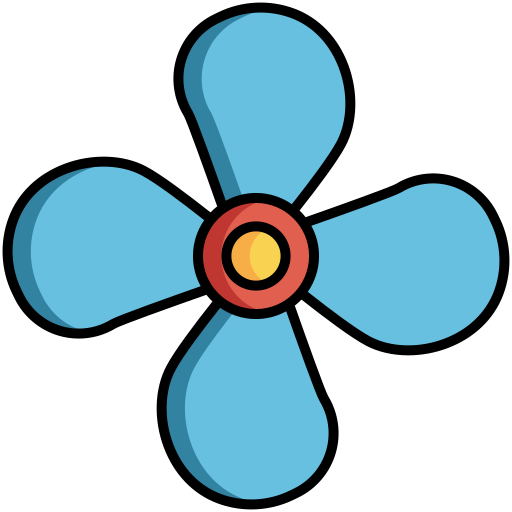 Вентилятор бесплатно иконка Вентилятор бесплатно иконка