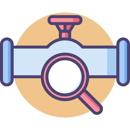 Water pipeline free icon