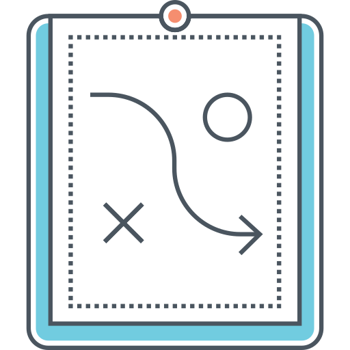 estrategia icono gratis