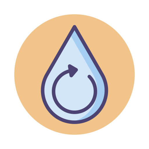 Water treatment - Free arrows icons