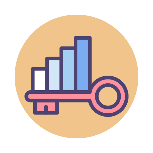 Chart Generic color lineal-color icon