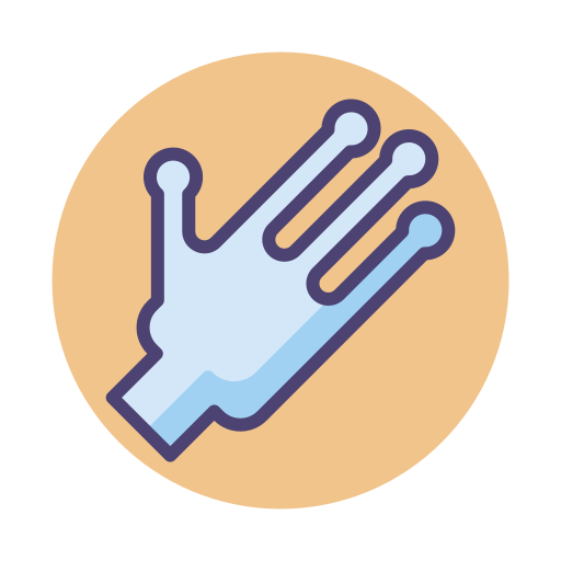 Ufo hand free icon