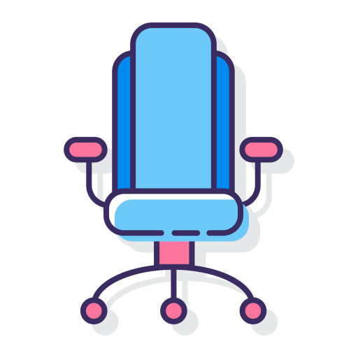 Chair Generic color lineal-color icon